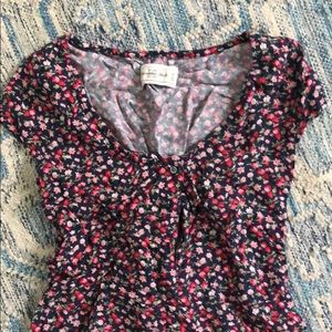 Abercrombie and fitch floral romper